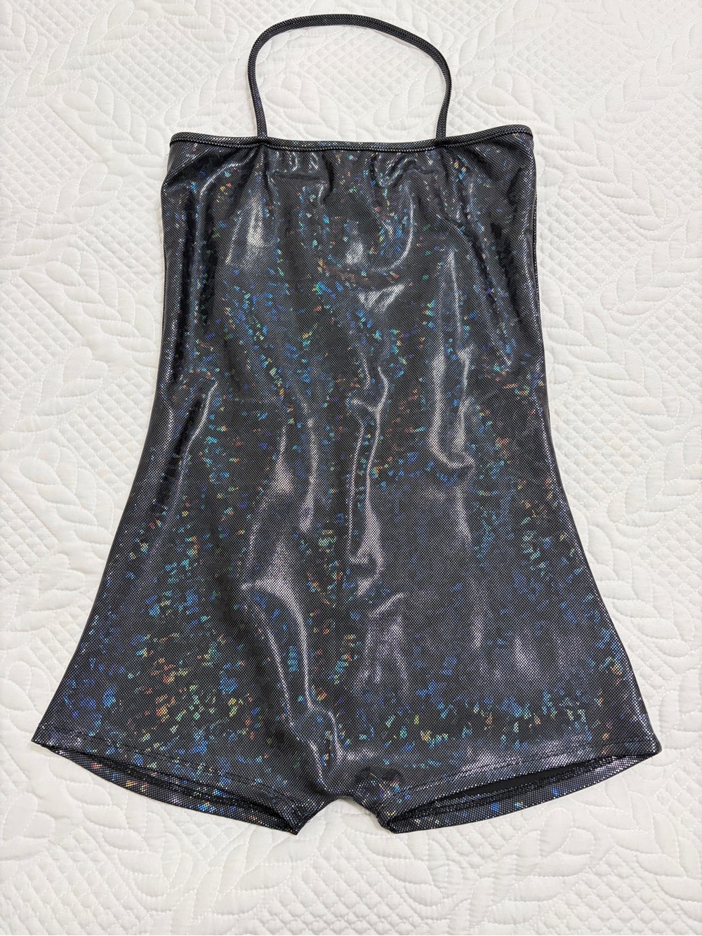 Black Iridescent‎ Shimmering Dance Shorts Jumper by Stars Dancewear